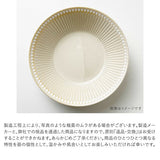 日本製 美濃燒 Albee 潑水十草輕量圓盤14.5cm | 可微波 點心盤 水果盤