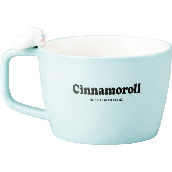 日本 Sanrio 三麗鷗 杯緣子馬克杯 300ml | 陶瓷杯 水杯 四格漫畫 湯杯