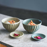 日本製 Aito 美濃燒窯變飯碗/小碟 四入禮盒組 | 夫妻碗 對碗 醬料碟 小碟子 新婚賀禮 送禮