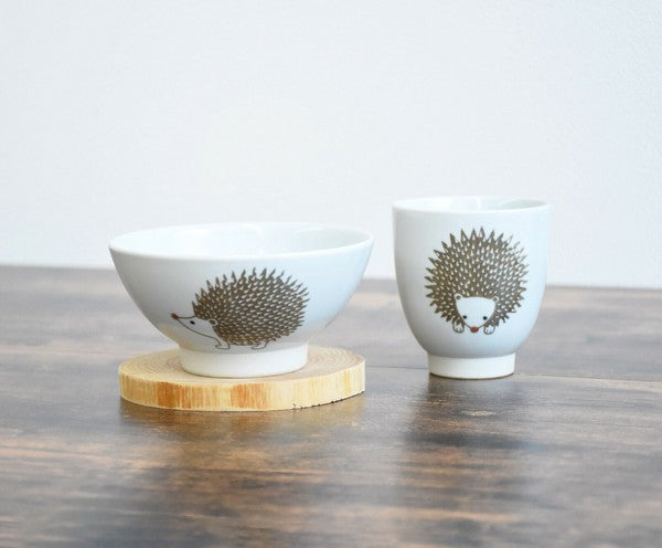 日本製 波佐見燒 可愛陶瓷動物飯碗 | Nordic Animals 北歐風飯碗 輕巧耐用 兒童碗 小碗