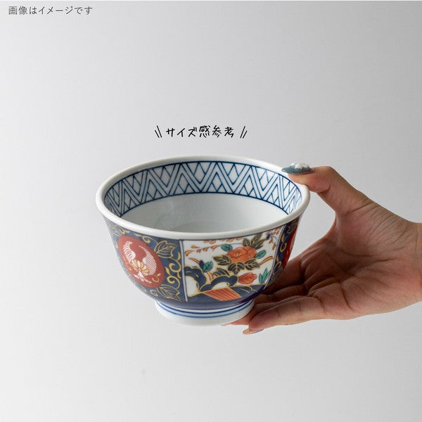 日本製 美濃燒 錦彩古伊萬里 多用碗 | 丼飯碗 煮物缽 碗盤 拉麵碗 湯碗 日本碗 宮廷風
