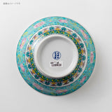 日本製 美濃燒 復古宮廷 唐草花紋拉麵碗 | 中國風 拉麵碗 碗公 湯碗 大碗 大昭和花凛 日本拉麵碗