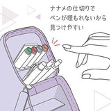 日本 SONiC Kakusta 寬版矽膠筆袋 | 便攜式筆筒 文具收納 立體鉛筆盒 可站立鉛筆盒