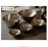 柳宗理不鏽鋼調理盆 (13/16/19/23/27cm) | 備料必備神器 - 富士通販