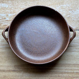 日本製 美濃燒 陶瓷圓形雙耳盤 | 雙耳圓盤 陶瓷盤 圓盤 盤子 雙耳盤 深盤 可堆疊