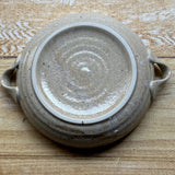 日本製 美濃燒 陶瓷圓形雙耳盤 | 雙耳圓盤 陶瓷盤 圓盤 盤子 雙耳盤 深盤 可堆疊