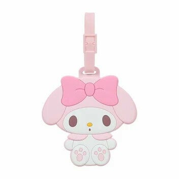 日本 正版三麗鷗 Sanrio 行李吊牌 | 凱蒂貓 酷洛米 大耳狗 美樂蒂 吊牌 軟膠吊牌