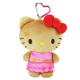 日本 Sanrio 三麗鷗 日燒吊飾收納包 | 黑皮 拉鍊收納包 零錢包 包包吊飾 小物包 曬黑Kitty