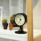 日本 Entrex 復古迷你直立鬧鐘 | 床頭鬧鐘 落地鐘 直立式 桌上型鬧鐘 靜音鬧鐘