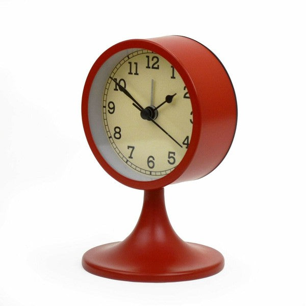 日本 Entrex 復古迷你直立鬧鐘 | 床頭鬧鐘 落地鐘 直立式 桌上型鬧鐘 靜音鬧鐘