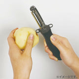 日本製 小久保KOKUBO 直式水果削皮刀 | 削皮器 刨刀 直柄削皮刀 削皮神器