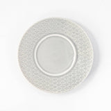 日本製 小田陶器 吉祥紋薄灰咖啡杯盤組 280cc | 咖啡杯組 咖啡杯 茶杯 杯碟組 日本咖啡杯盤組