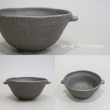 日本製 美濃燒 mimi雙耳造型湯碗12cm 奶油白 棕色 白色｜甜點碗 餐具碗 雙耳碗