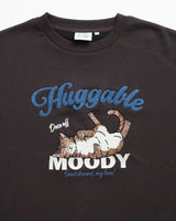 日本代購 POWER TO THE PEOPLE 貓咪刺繡 大學T 日系大學t 長袖t恤 長袖 t恤女