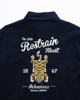 日本代購 燈芯絨老虎刺繡外套 POWER TO THE PEOPLE 日系外套 燈芯絨外套 街頭風外套