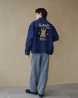 日本代購 燈芯絨老虎刺繡外套 POWER TO THE PEOPLE 日系外套 燈芯絨外套 街頭風外套