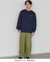 日本代購 獨特豹刺繡棉質長袖上衣 POWER TO THE PEOPLE 大學t長袖 美式大學t 大學t