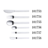 日本製 SALUS 佐藤金屬 消光系列餐具 | 水果叉 抹刀 咖啡攪拌棒 刀子 不鏽鋼 家用餐具