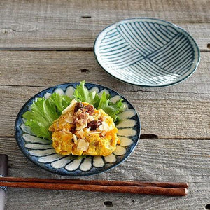 日本製 美濃燒 令和粉引系列 小碟 13cm｜小菜盤 醬料盤 點心盤 - 富士通販