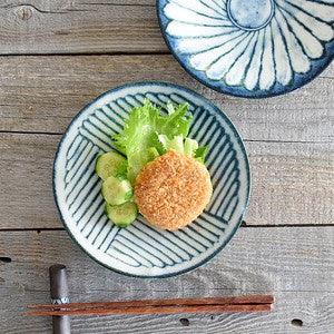 日本製 美濃燒 令和粉引系列 小碟 13cm｜小菜盤 醬料盤 點心盤 - 富士通販