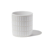 日本製 美濃燒 WPCUP 獨特磁磚紋理設計茶杯200ml｜霧感馬卡龍色 陶瓷茶杯 可愛杯子