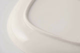 日本製 美濃燒 白色陶瓷橢圓盤 | 簡約白盤 菜盤 點心盤 水果盤 橢圓盤 小菜盤 陶瓷盤 家用餐盤