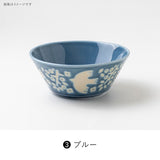 日本製 LINTU 北歐風小鳥植物13cm平口碗 | 沙拉碗 優格碗 水果碗 麥片碗