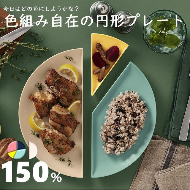 百分比餐盤 150% 盤子 創意餐具 - 富士通販