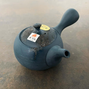 日本製常滑燒 170cc青泥藻日式茶壺 - 富士通販
