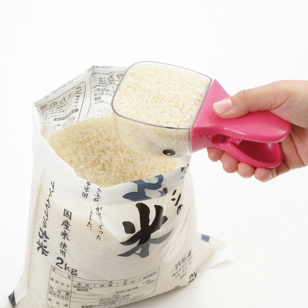 日本製 AKEBONO曙產業 小鴨量杯封口夾 | 米杯 刻度杯 量米杯 米袋夾 造型封口夾