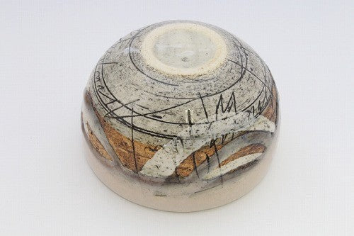 陶瓷碗 日本製 JAPANESE MODARN二色線刻造型碗 美濃燒｜復古碗 餐具碗 飯碗 湯碗 日本碗