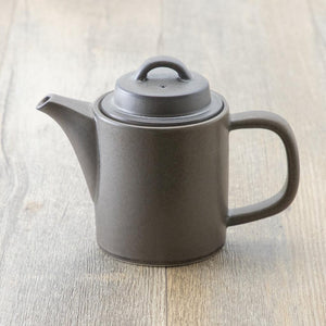 日本製 咖啡色580cc陶瓷日式茶壺 - 富士通販