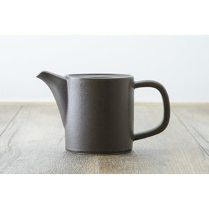 日本製 咖啡色580cc陶瓷日式茶壺 - 富士通販