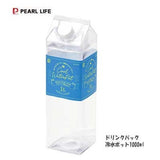 日本製 Pearl 透明方形冷水壺 | 輕量耐用 500ml 1000ml 兩款任選