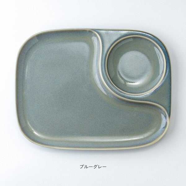 日本製 NEST 早餐分隔盤｜日系質感餐盤 輕食盤 居家餐桌 分格盤