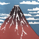 日式和風居家玄關隔簾 85×150cm 和風門簾 葛飾北斎 富士山｜富士山門簾 門簾兩片式 廚房門簾
