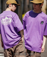 【GERRY】美式戶外風格寬鬆棉質短袖印花T恤 | 街頭休閒 寬鬆版型 男女適穿 印花TEE