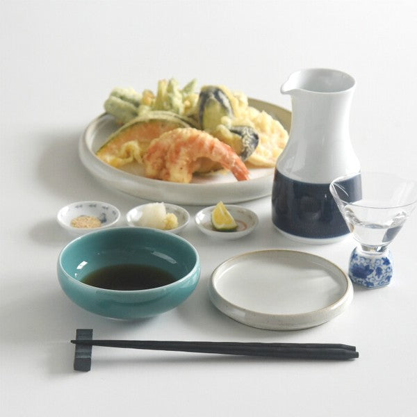 日本製 波佐見燒 和山 霧面質感餐盤｜12cm 點心盤 水果盤 麵包盤 早餐盤