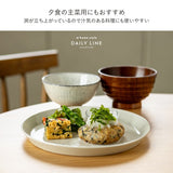 日本【LUONTO】22.5cm 北歐風平盤｜義大利麵盤 早午餐盤 單盤料理