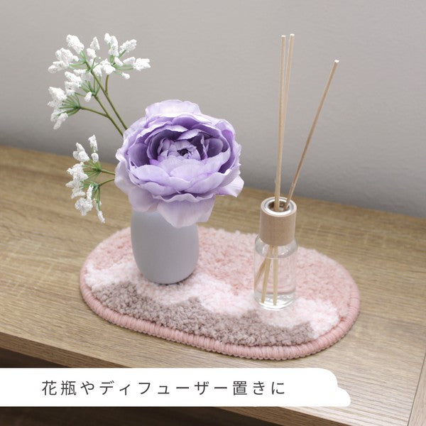 日本 nook 蓬鬆造型迷你置物墊｜飾品置物墊 桌面收納墊 玄關鑰匙墊 桌墊