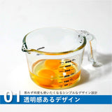 日本 atomico 耐熱玻璃刻度杯量杯 250ml 500ml｜一杯搞定量測・攪拌・加熱 咖啡量杯 烘焙量杯