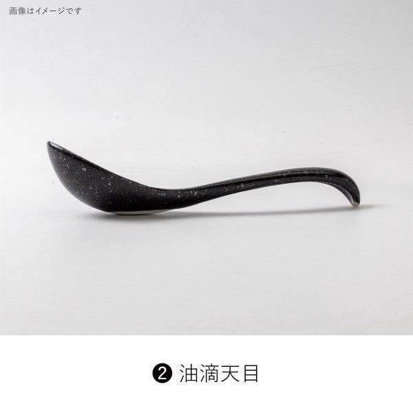 日本製 白露 美濃燒 17cm 陶瓷湯匙 | 拉麵湯匙 炒飯湯匙 湯勺 日式湯匙