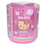 日本 三麗鷗 Hello Kitty 四格可拆卸旋轉筆筒｜360度旋轉 造型筆筒