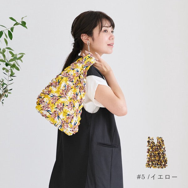 日本 輕巧伸縮彈性環保袋 免折疊 大容量｜摺疊收納袋 環保袋 收納購物袋