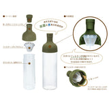 日本製 HARIO 經典酒瓶造型 冷泡茶玻璃瓶｜冷泡茶瓶 冷水壺 泡茶瓶 冷泡壺