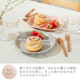 日本製 Misty 輕量分隔午餐盤｜陶瓷分隔盤 方形圓形 早午餐盤 可微波 洗碗機可用