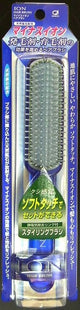 日本  IKEMOTO 池本刷子 負離子按摩梳 | 育髮梳 防靜電 IC-105 天然礦石