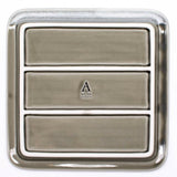 日本製 美濃燒 Aito 酥脆波紋吐司盤 | ITSUMO 吐司專用盤 吐司盤 麵包盤 炸物盤 燒烤盤