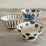 日本製 美濃燒 南風手繪4吋碗 | 粗陶碗 釉下彩 飯碗 餐碗 日式碗 陶瓷碗 多用碗 小碗 飯茶碗