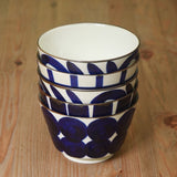 日本製 natural69 波佐見燒 焦吳須丼碗 | 陶瓷碗 大碗 深碗 丼飯碗 烏龍麵碗 碗公 高台碗